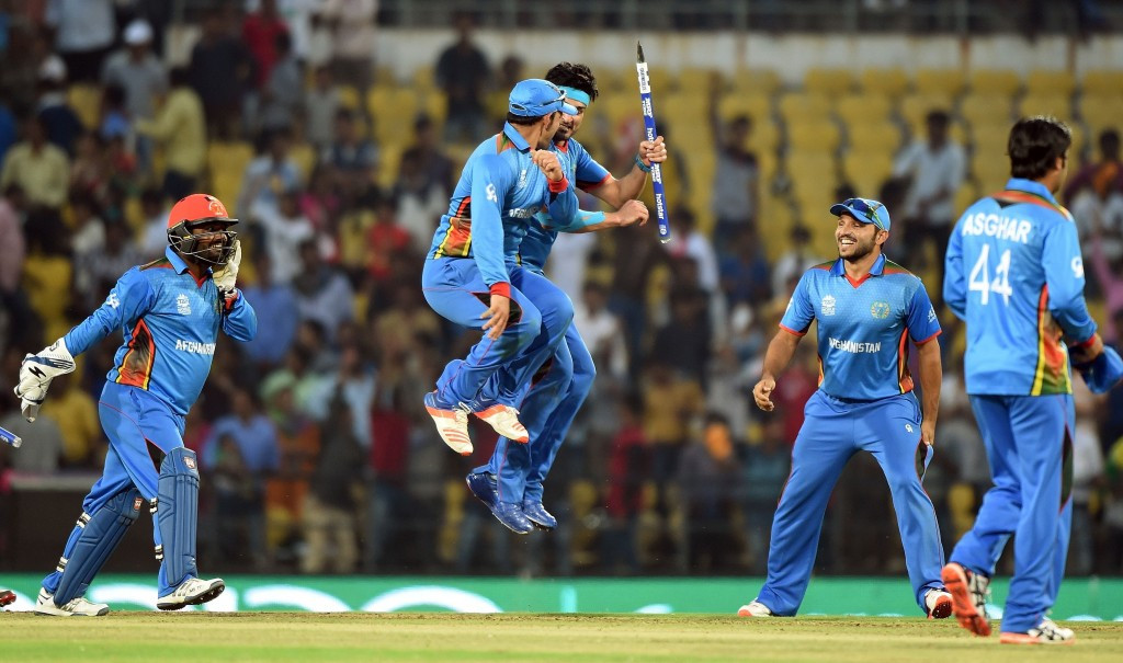 Afghanistan provided one of the moments of the ICC World Twenty20 with a shock victory over the West Indies ©Getty Images