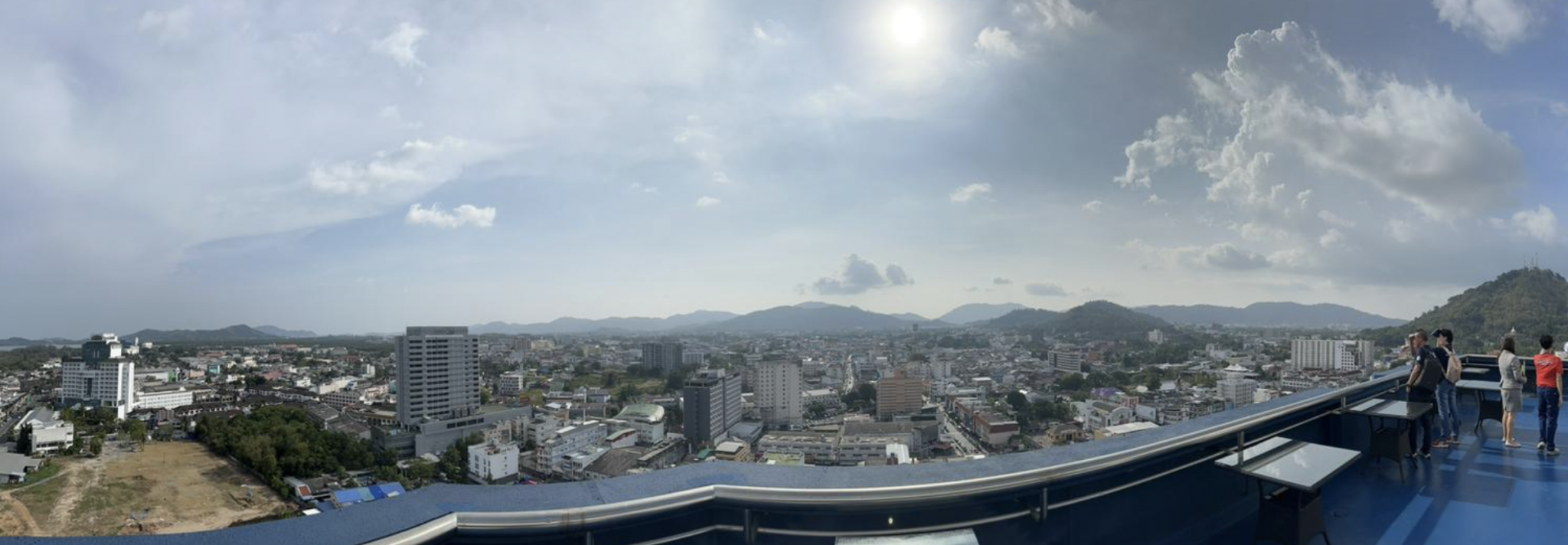 A view over Phuket from one of the competition hotels for next year's IWF World Cup ©TAWA