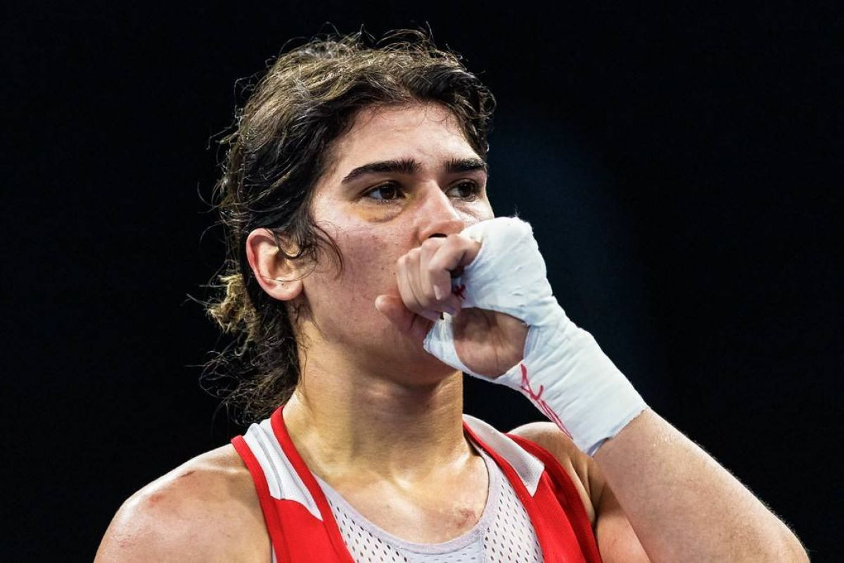 Kosovo's Donjeta Sadiku was unable to take part in this year's Women's World Boxing Championships in New Delhi after her visa was denied by India ©IBA
