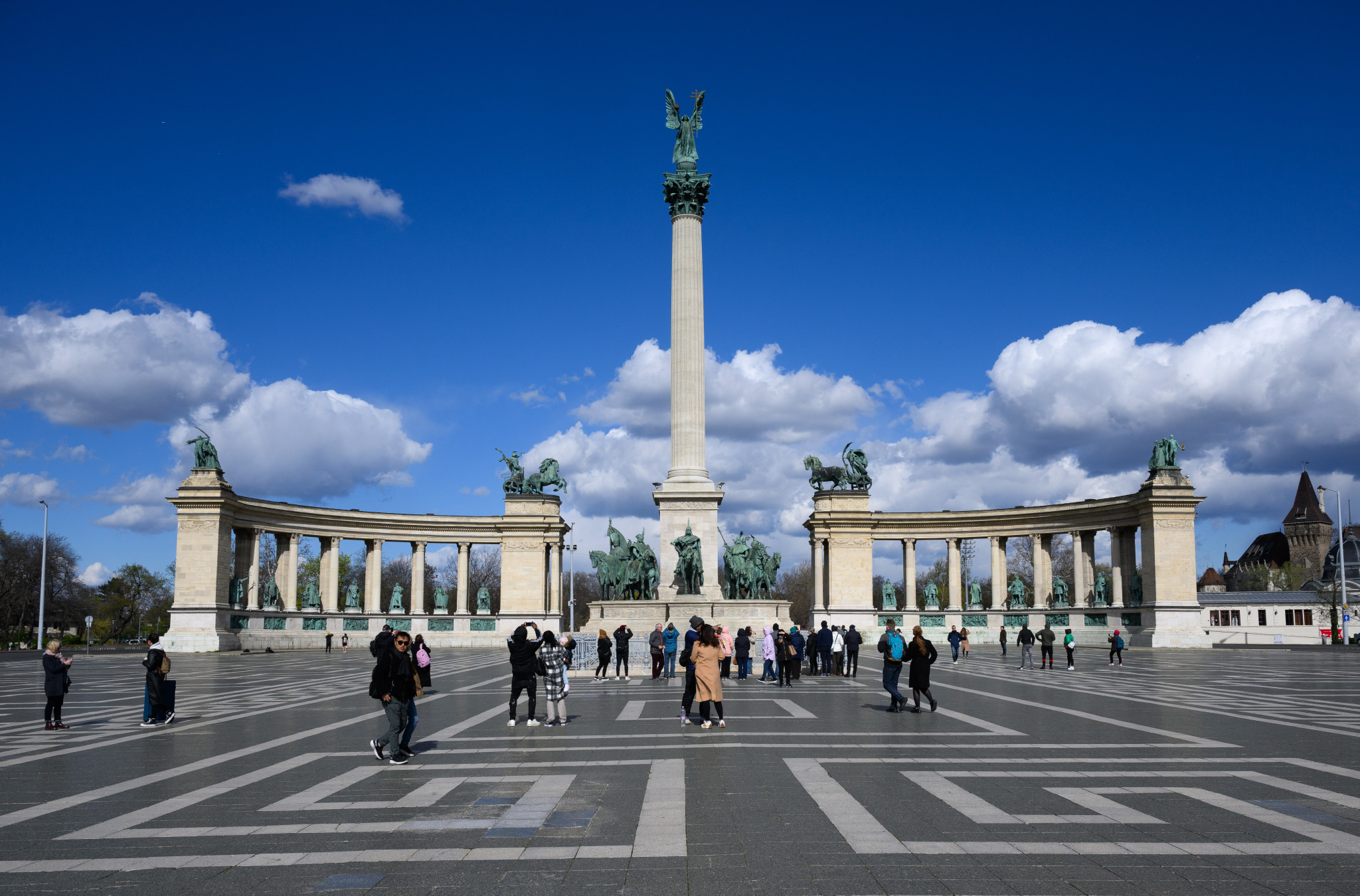 Heroes' Square in Budapest is a great source of history ©Getty Images