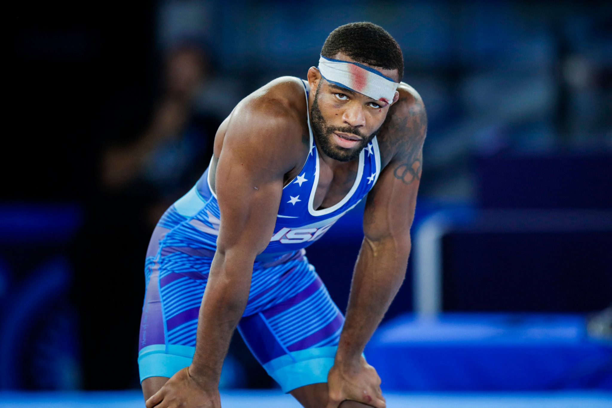 Jordan Burroughs of the United States believes he can qualify for Paris, 12 years after his Olympic gold in London ©Getty Images