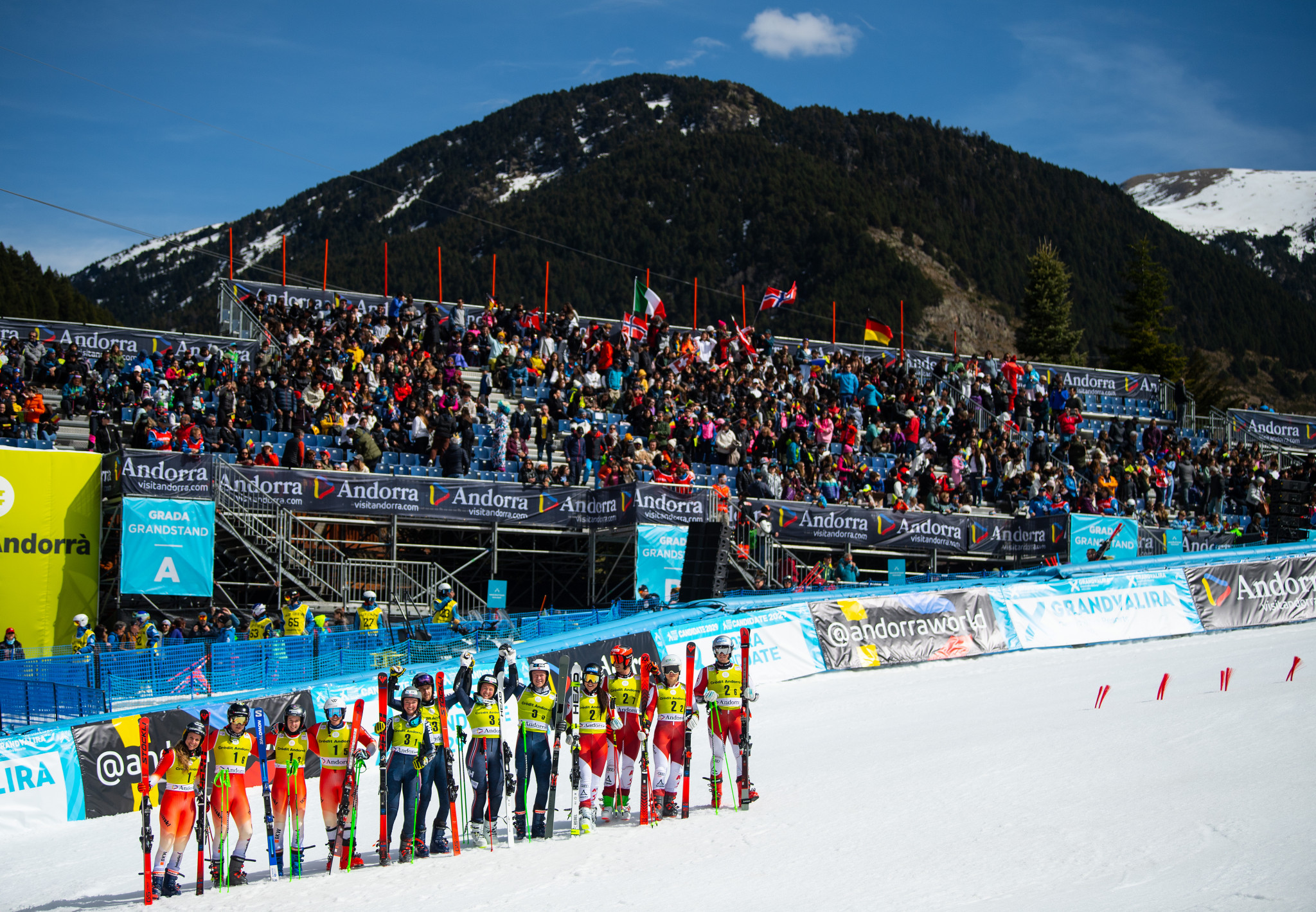 Soldeu in Andorra is a candidate for the 2029 Alpine Ski World Championships after staging this year's World Cup Finals ©Getty Images
