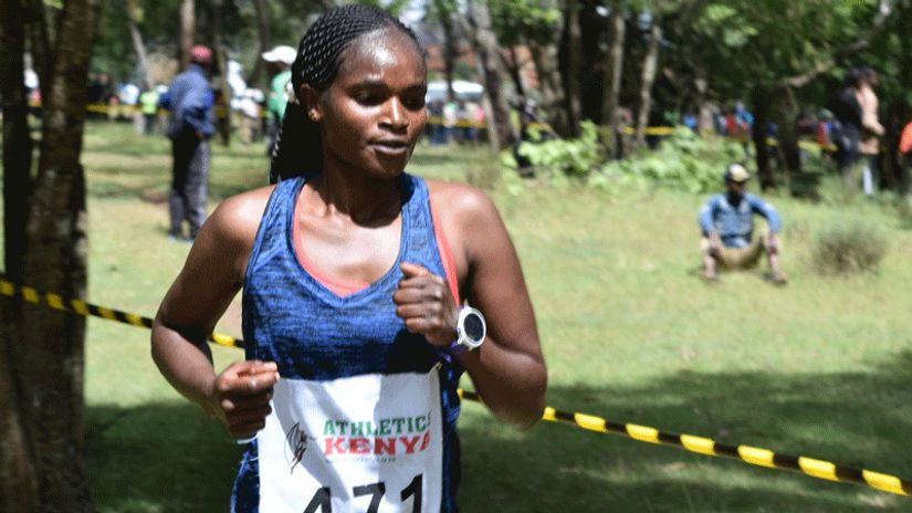 Kenyan marathon runner Esther Macharia has been banned for four years after testing positive for testosterone ©Twitter