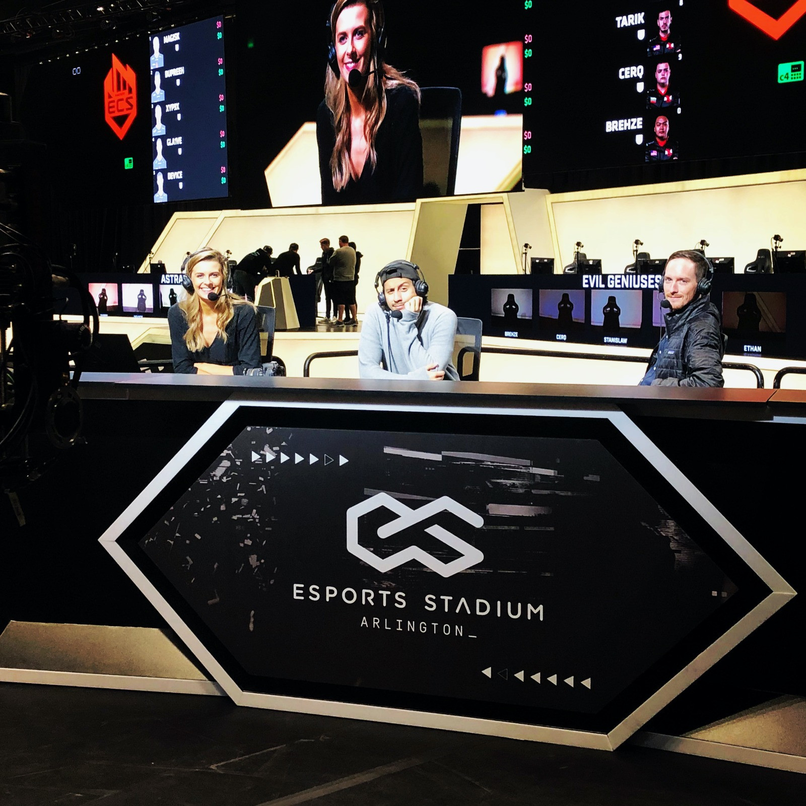 Eric Brinkley, pictured at the ECS Season 8 final at the Esports Stadium in Arlington, Texas, has been appointed director of programmes and events for the Global Esports Federation ©GEF