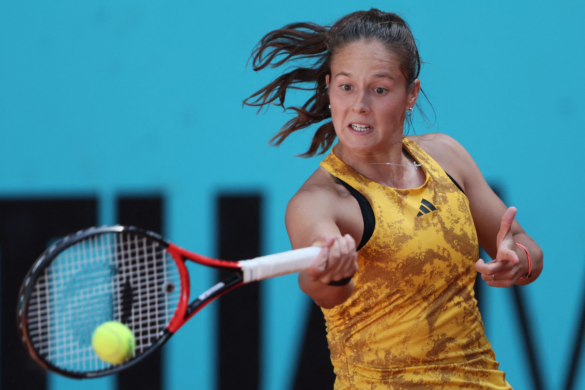 Daria Kasatkina says she understands why Ukrainian players do not shake the hands of their Russian counterparts ©Getty Images