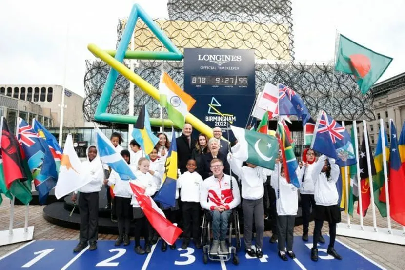 A countdown clock to the 2026 Commonwealth Games is set to be unveiled on March 17 next year ©Birmingham 2022