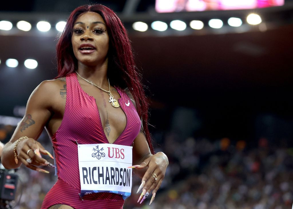 Richardson breaks Doha Diamond League meeting record of late compatriot Bowie