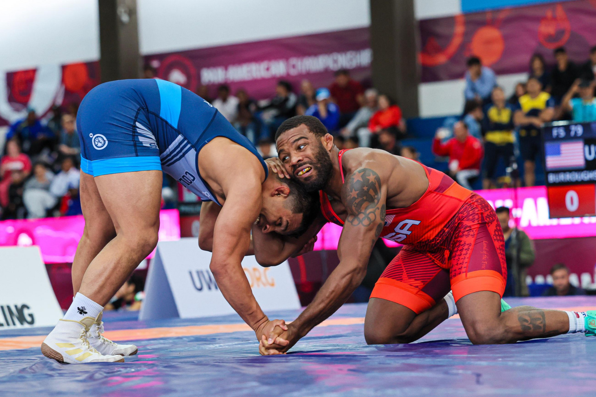 Burroughs and Hildebrandt extend remarkable Pan-American Wrestling Championships records