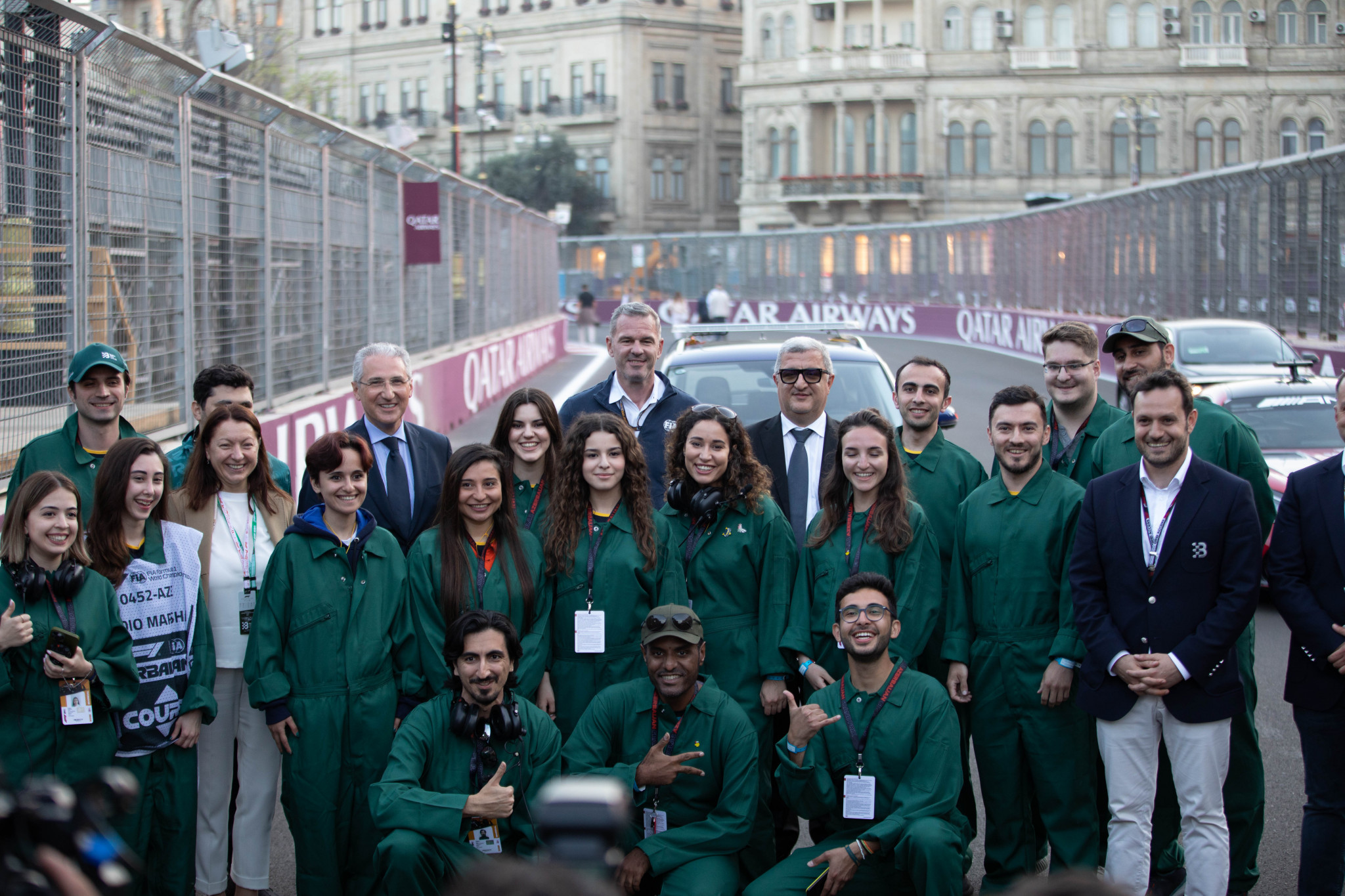 Representatives from Baku City Circuit confirmed the body's commitment to the environment as the Azerbaijan Grand Prix signed on to Formula One's net zero carbon by 2030 initiative ©Getty Images