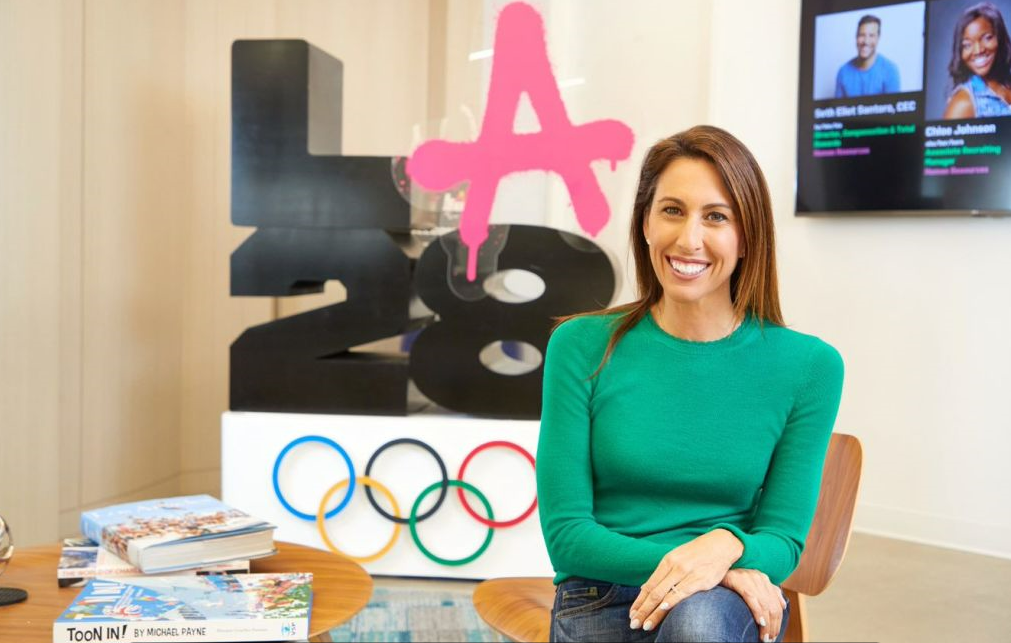 Janet Evans, the Los Angeles 2028 Chief Athlete Officer, says: “Sport should be available to everyone to empower kids to dream big