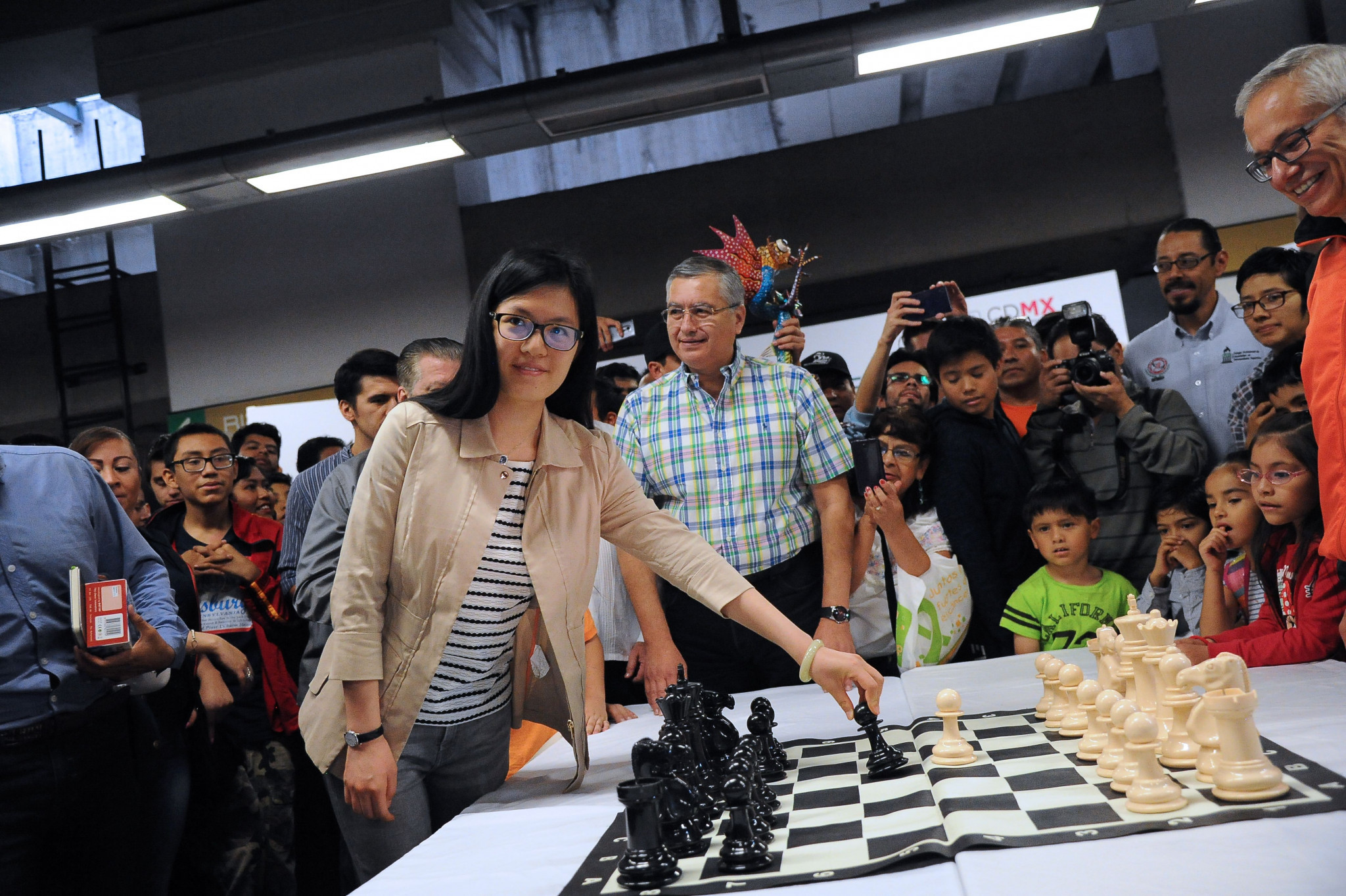 Four-times women's world chess champion Hou Yifan will defend her Asian Games title at Hangzhou 2022 - after a 13-year absence ©Getty Images