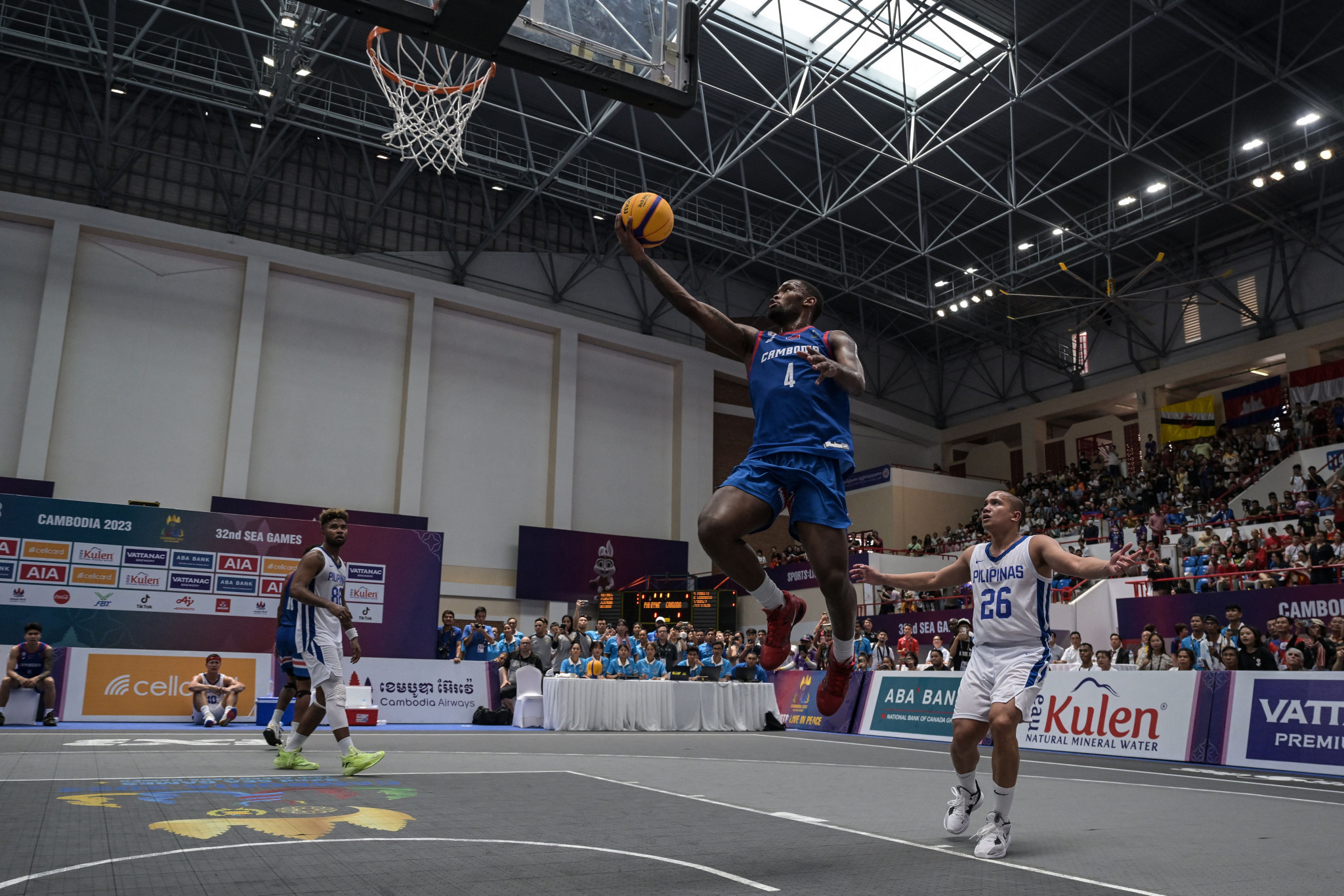 Cambodia won the men's 3x3 basketball title today in Phnom Penh ©Getty Images