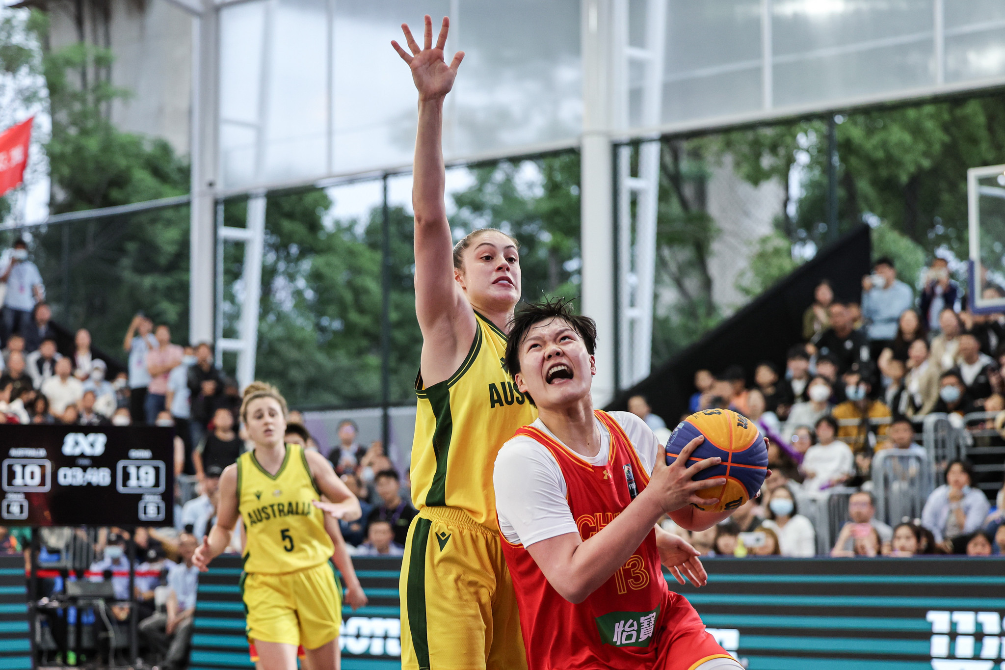 China beat Australia 21-13 in the final of the first Women’s 3x3 Series event of 2023 in Wuhan ©Getty Images