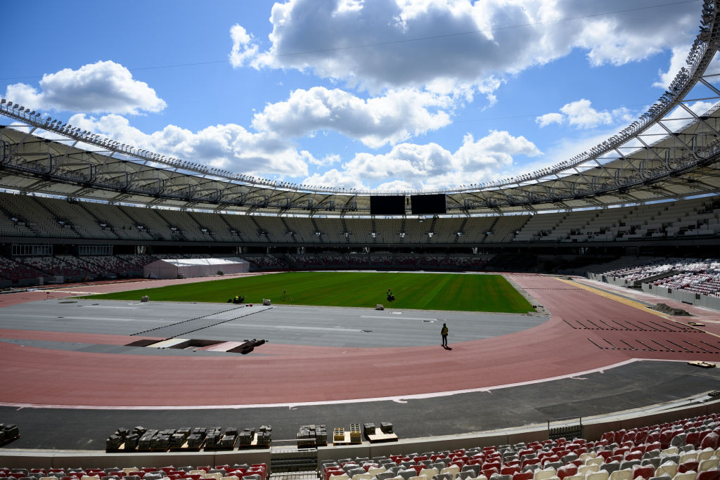 The National Athletics Centre has been built on a previously contaminated site ©Getty Images