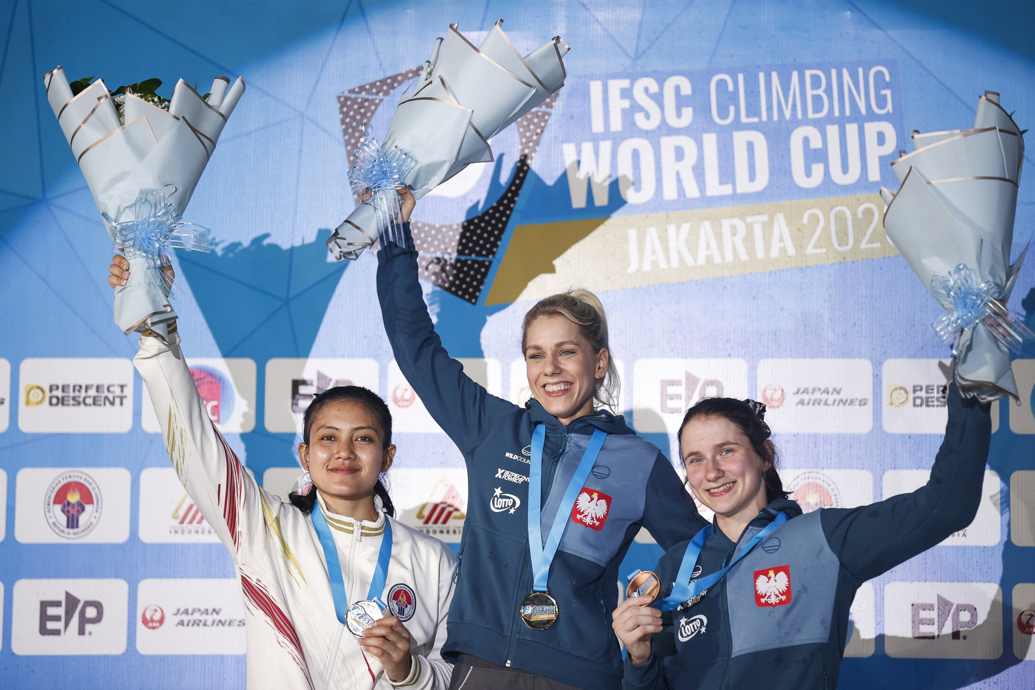 Nursamsa delights Indonesian crowd with IFSC World Cup gold medal in
