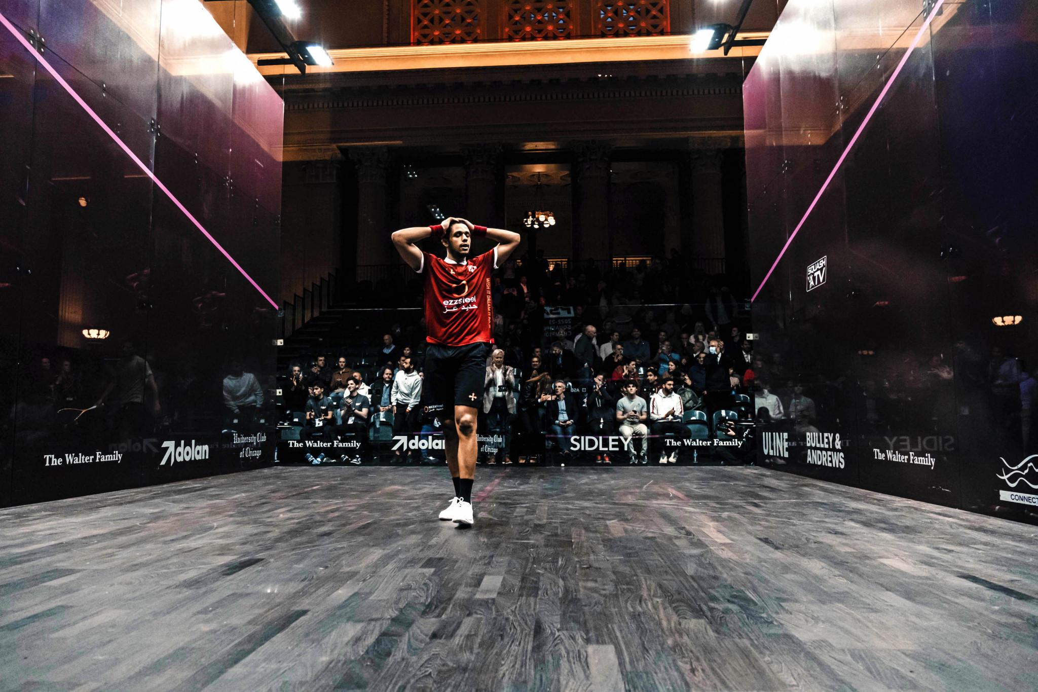 Mostafa Asal of Egypt was able to celebrate his birthday by reaching the last four in the World Championships ©PSA