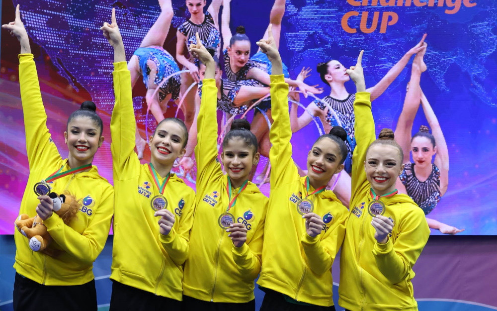 Brazil won a first FIG World Challenge Cup gold medal in Portugal ©FIG