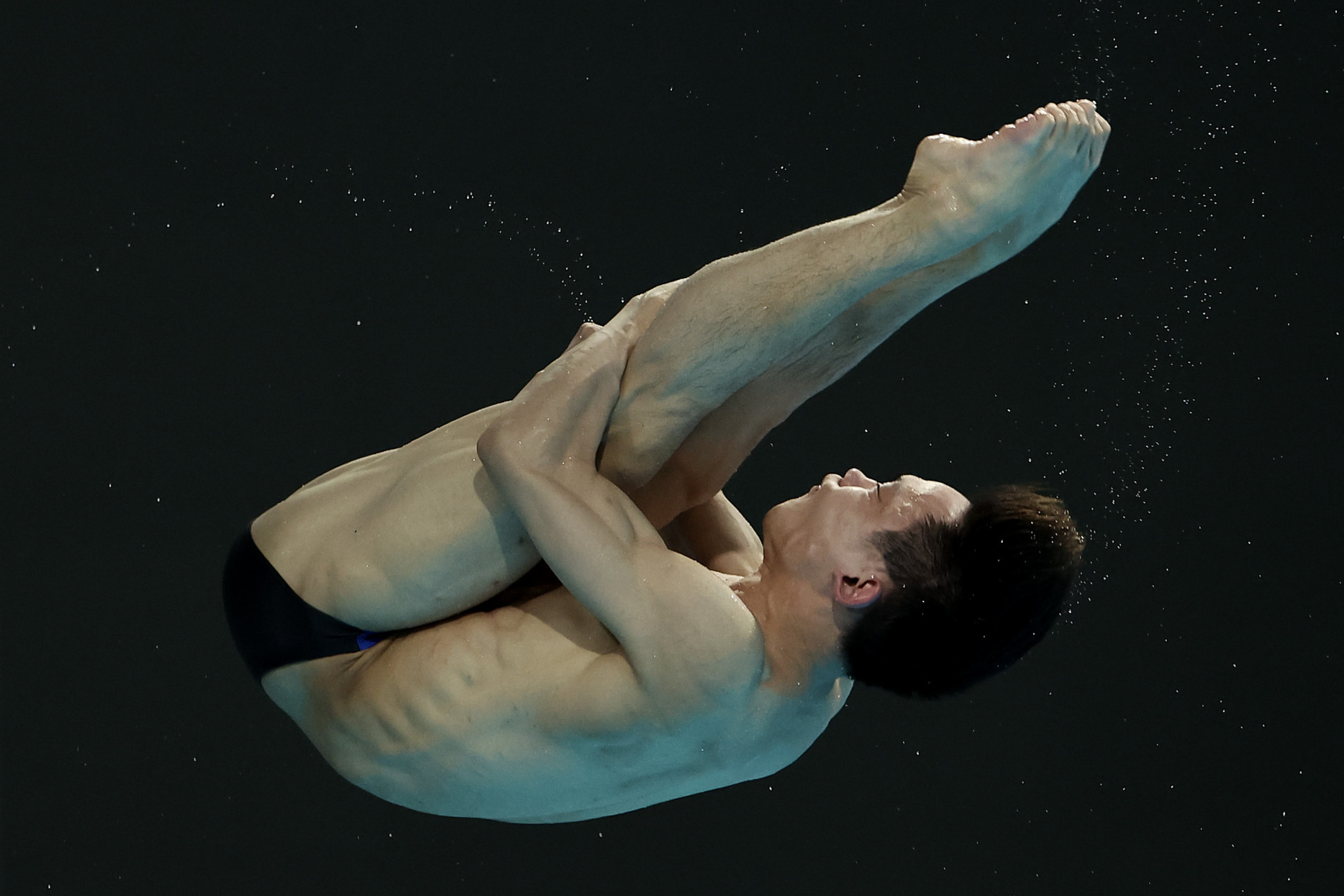 Yang Hao was among the Chinese winners at the Diving World Cup in Montreal as he took the men's 10 metres title ©Getty Images