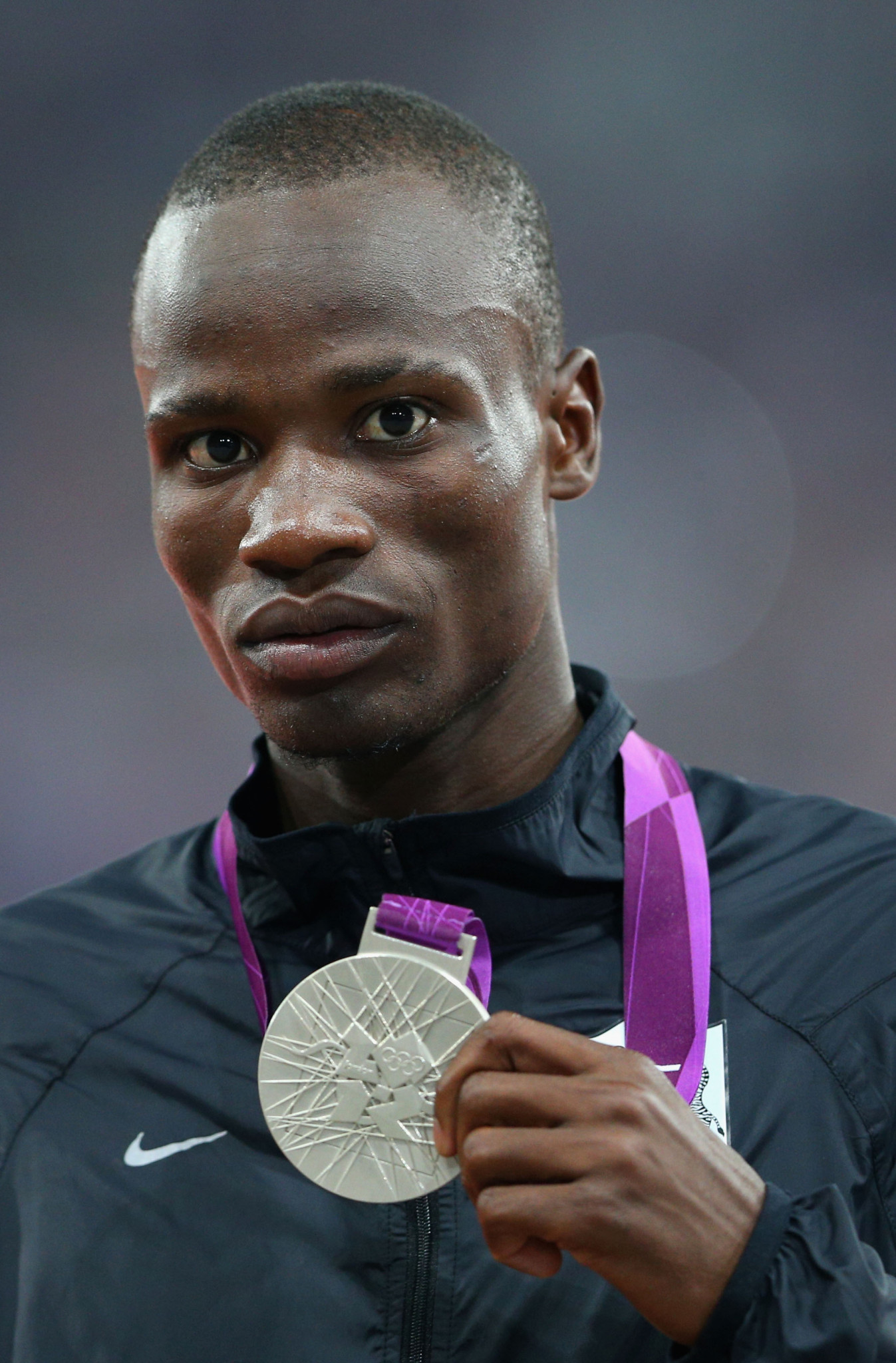 Nijel Amos plans to sell his 2012 Olympic silver medal to support his family after his drugs ban ©Getty Images