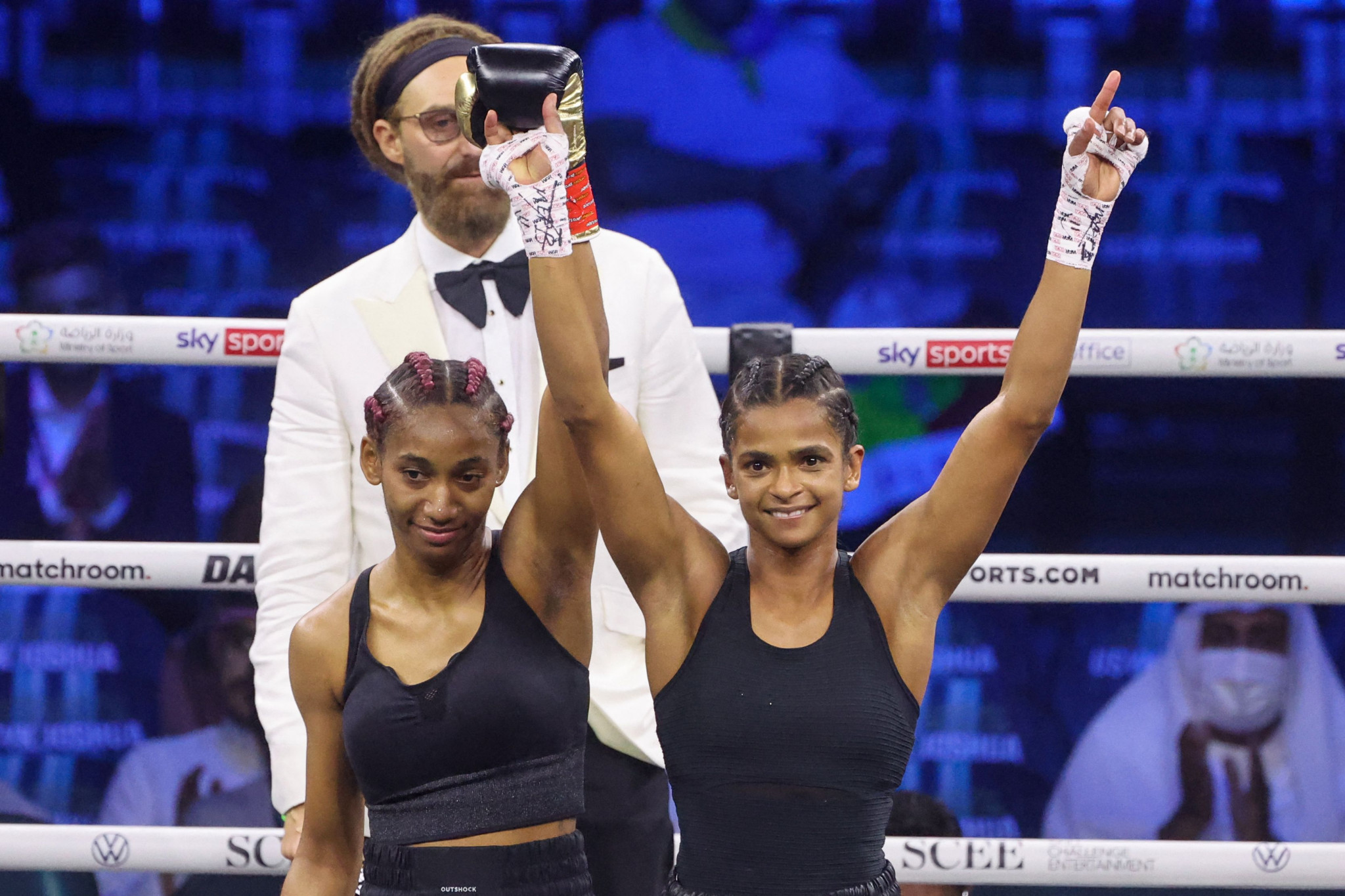 Women's boxing has become big in Saudi Arabia since the country staged its first professional women's fight in August 2022 ©Getty Images