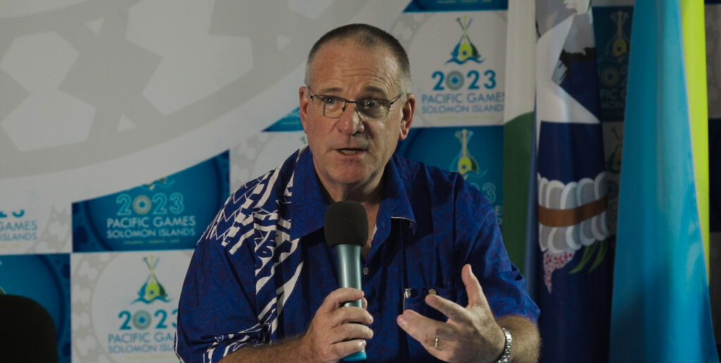 Pacific Games 2023 chief executive Peter Stewart has opened the tender process for a sound system for the Opening and Closing Ceremonies ©Sol2023