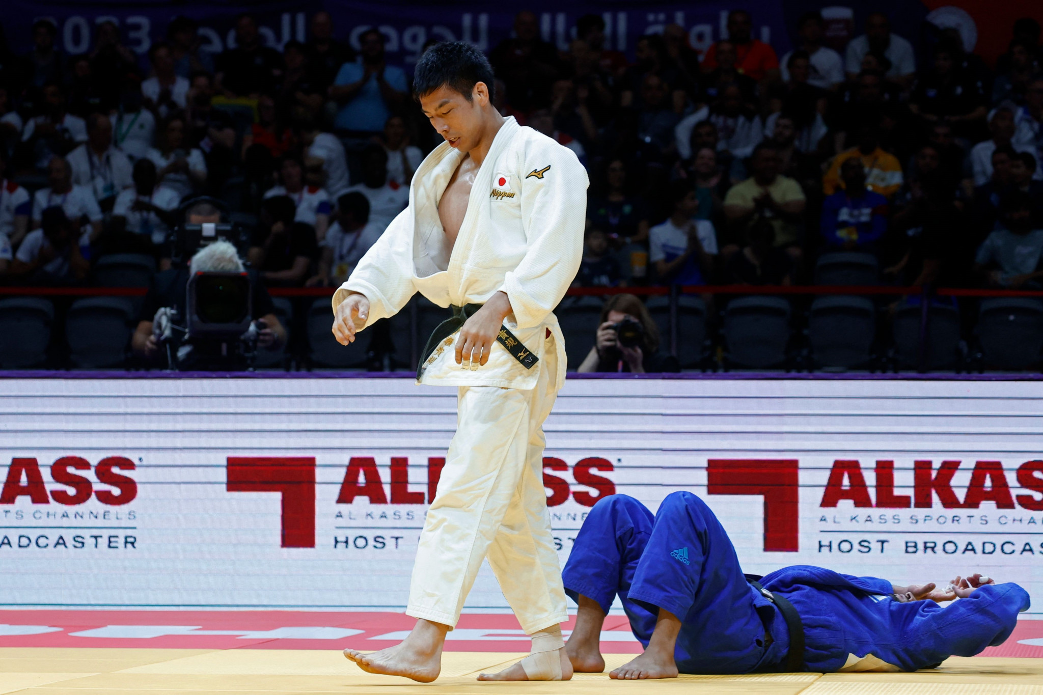 Japan's reigning Olympic champion Takanori Nagase came away with a bronze medal ©Getty Images