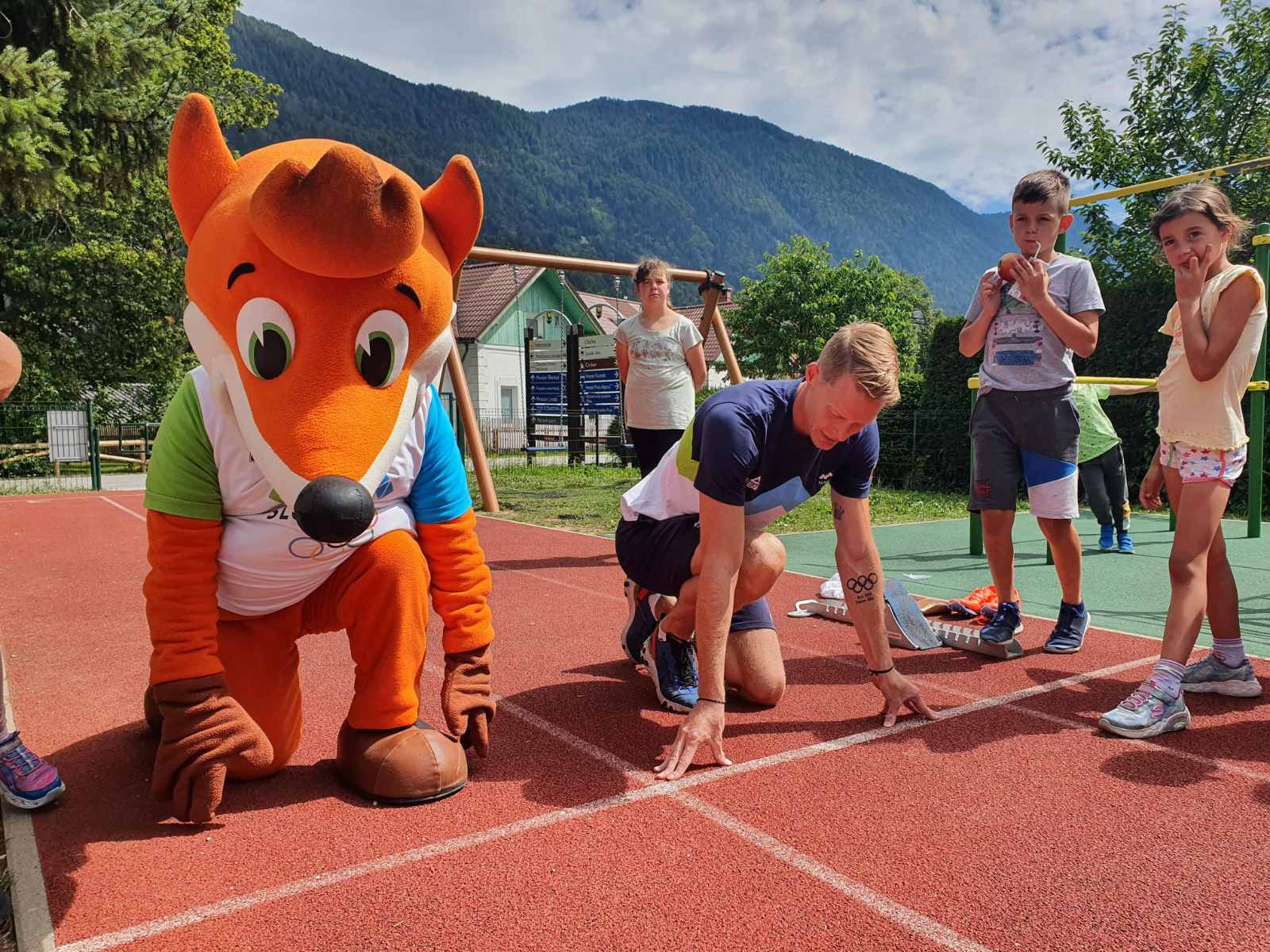 Foksi will be on hand at the Maribor 2023 Summer EYOF as mascot ©OCS