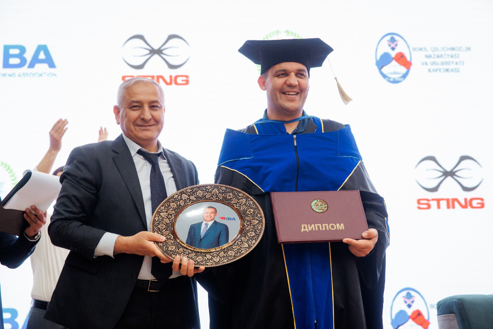 Umar Kremlev was designated as an honorary professor at Uzbek State University of Physical Culture and Sports ©IBA