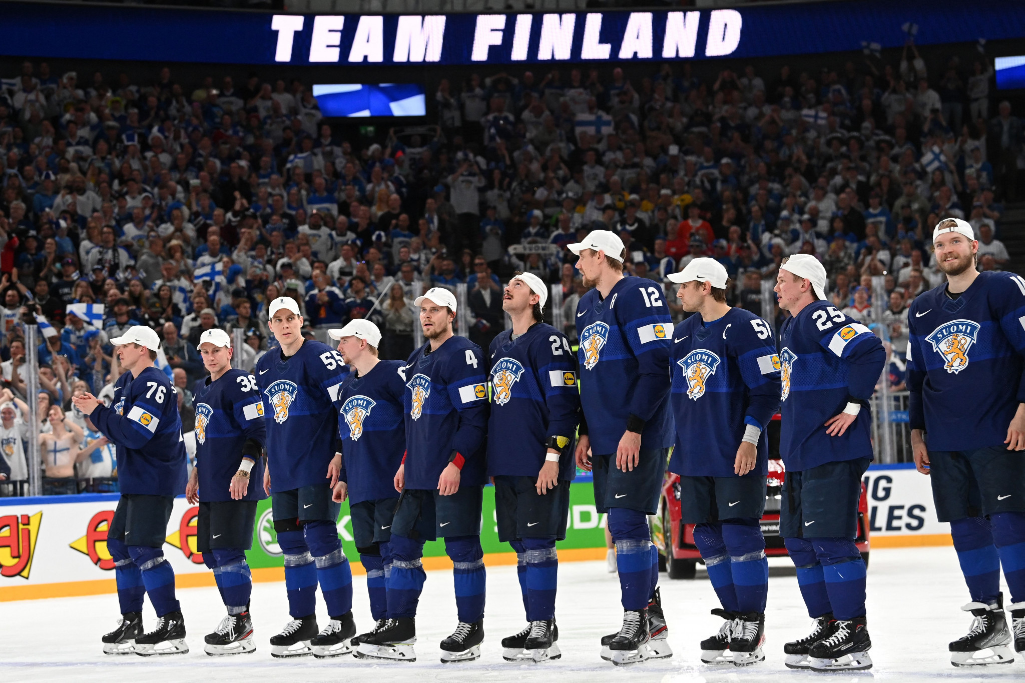 Kazakhstan and Finland win seven-goal thrillers on day two of Ice Hockey World Championship