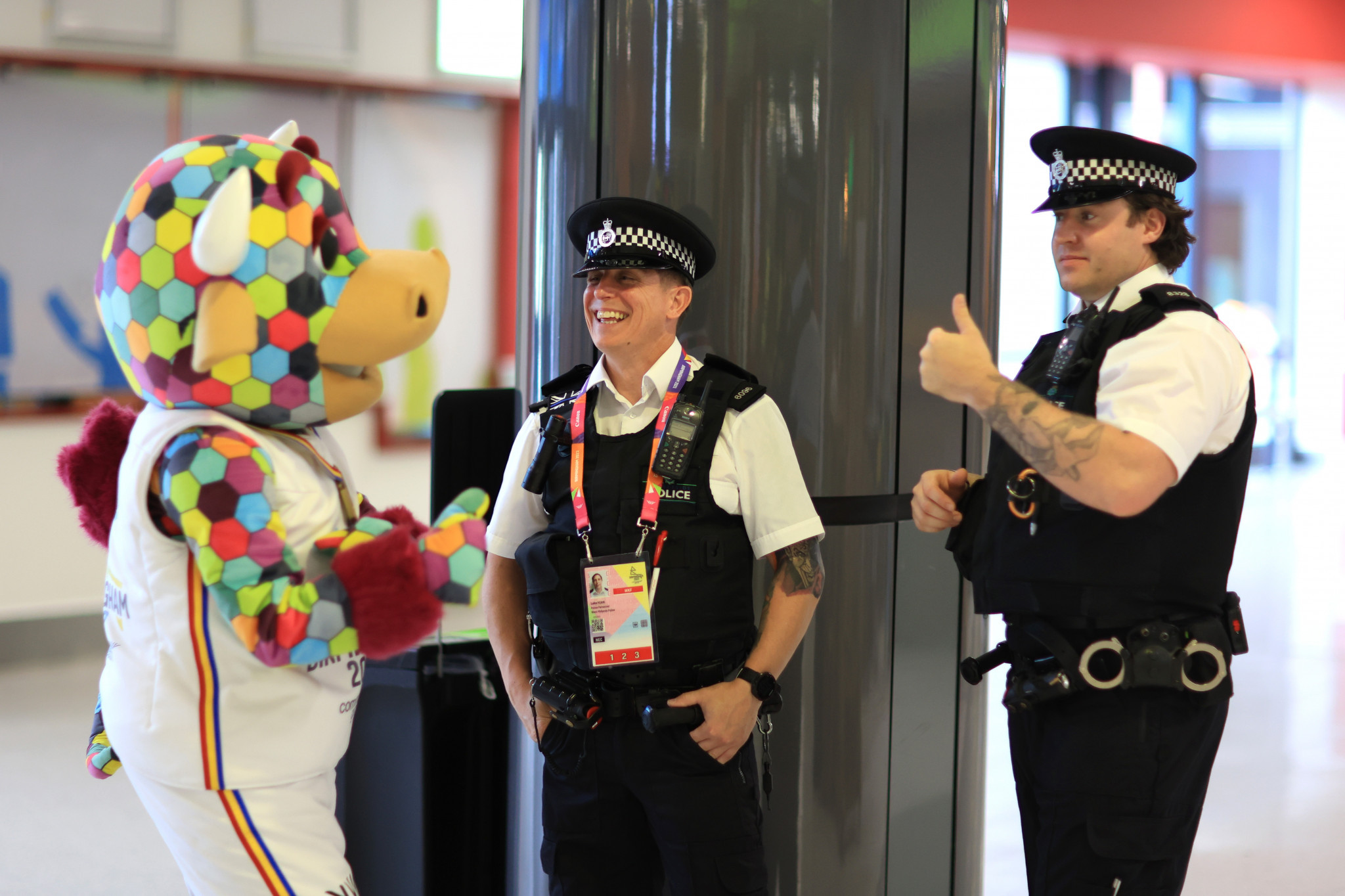 West Midlands Police ran a significant policing operation during last year's Commonwealth Games in Birmingham ©Getty Images  