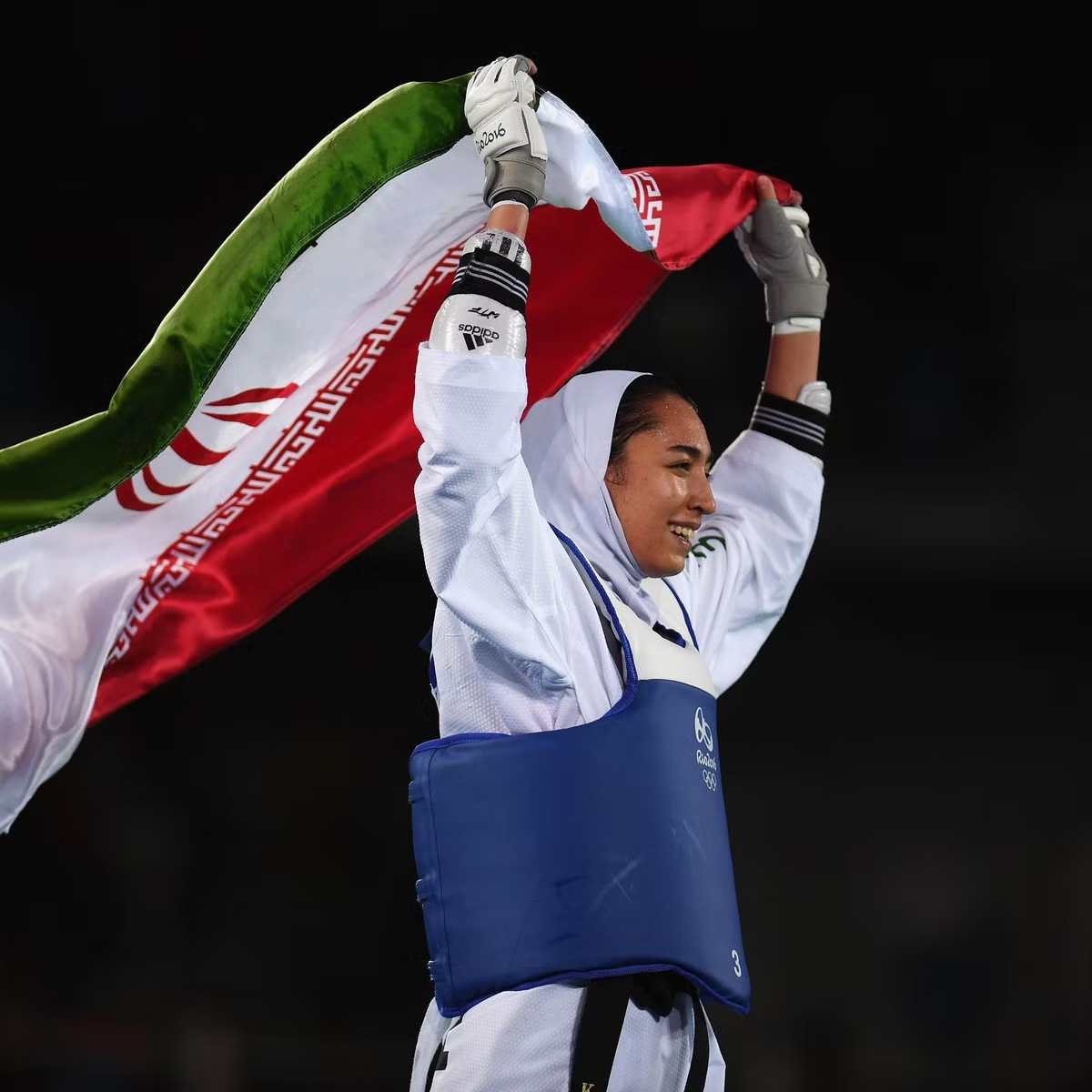 Kimia Alizadeh Zenoorin won an Olympic bronze medal in taekwondo at Rio 2016 competing in Iran's colours but has since defected and will now compete for the EOC Refugee Team at this year's European Games ©Getty Images