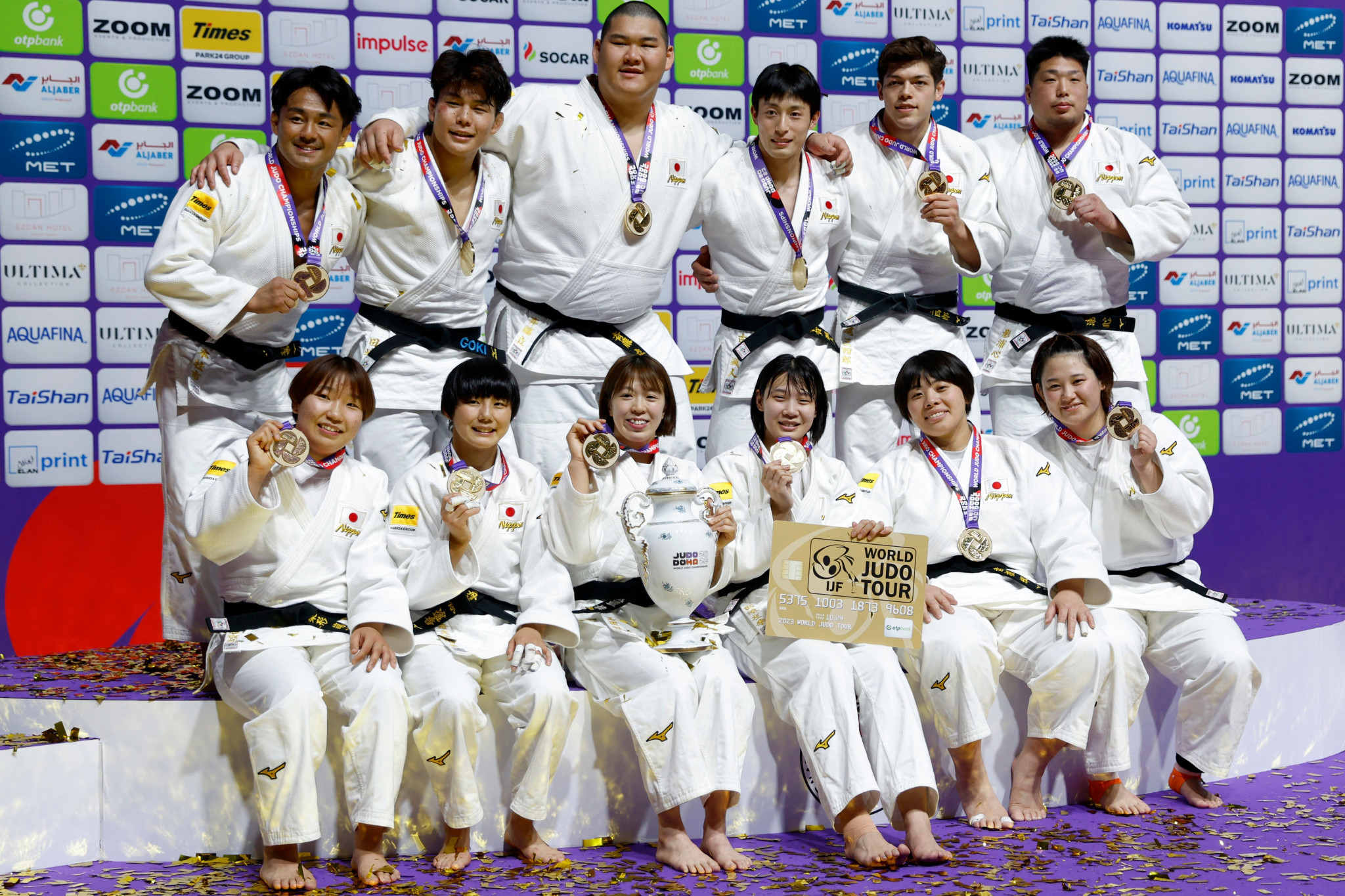 Table-topping Japan end World Judo Championships with sixth gold