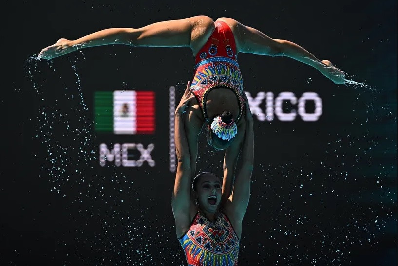 Mexico won a historic gold medal at the World Aquatics Artistic Swimming World Cup in Soma Bay ©Getty Images ©World Aquatics