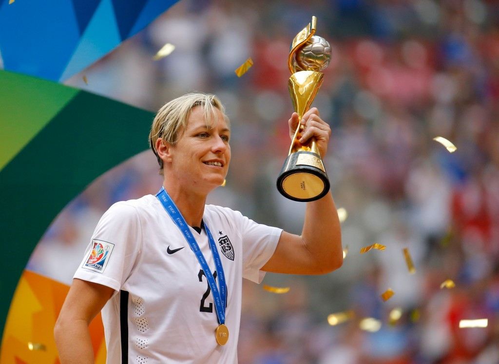 Abby Wambach was part of the United States team that won last year's FIFA Women's World Cup in Canada