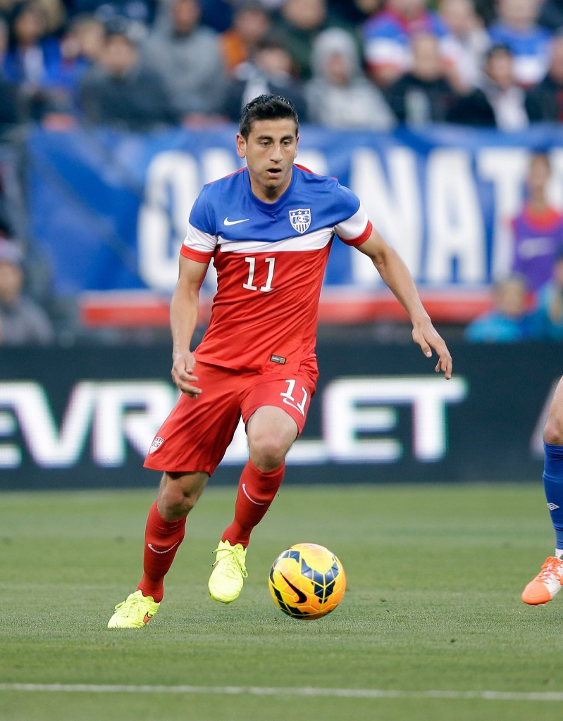 Alejandro Bedoya has been criticised for aiming fun at Abby Wambach following her arrest