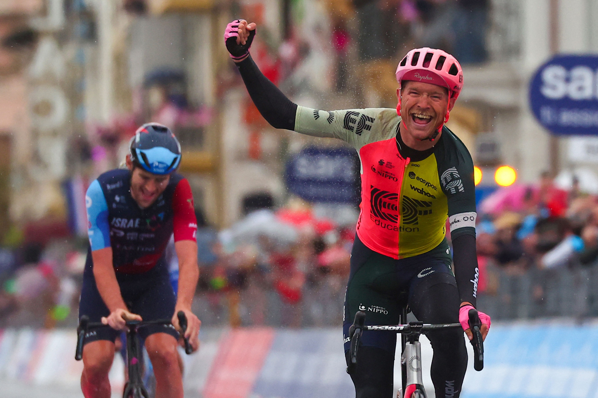 Cort Nielsen wins eventful tenth stage of Giro d’Italia