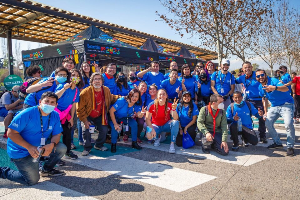 Santiago 2023 announces a record 28,702 applications for volunteers