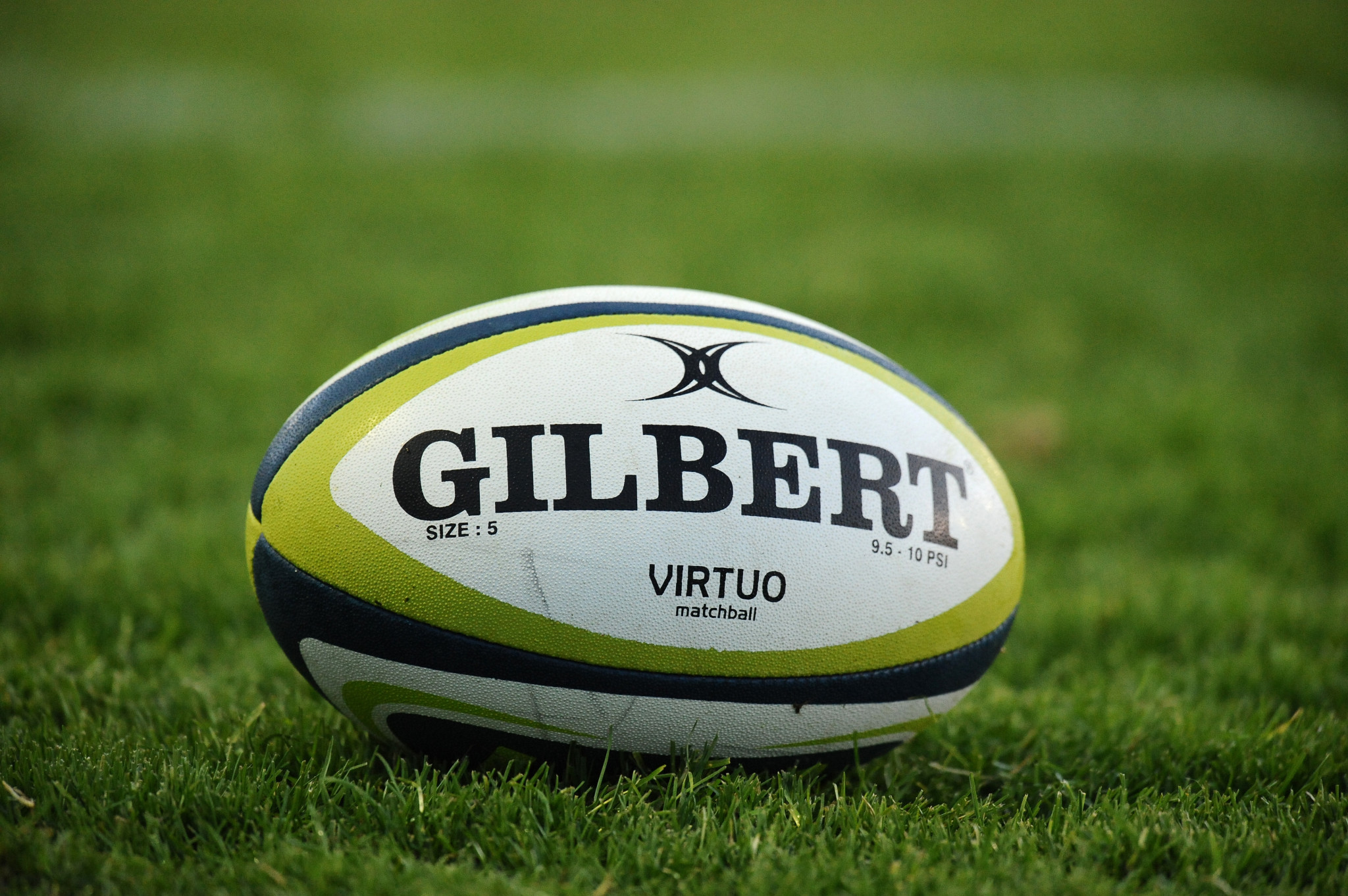 Manufacturers Gilbert have developed a "smart" rugby ball with Sportable to be given trials next month ©Getty Images