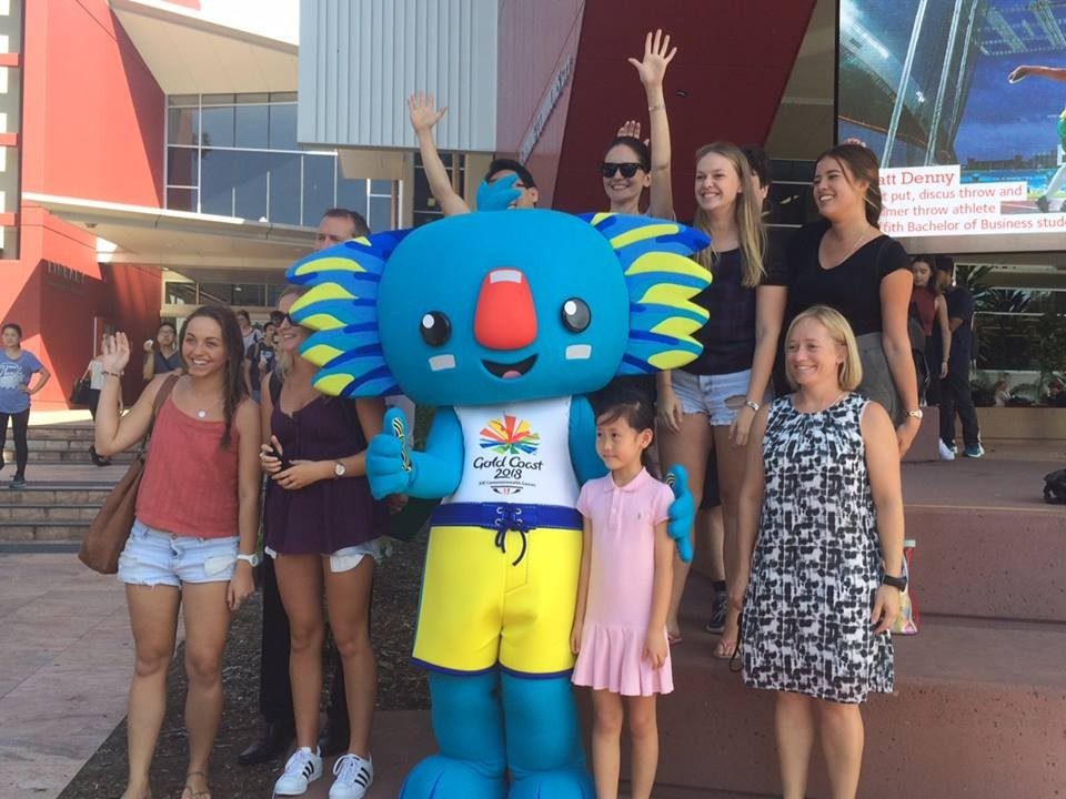 Gold Coast 2018 mascot receives warm welcome