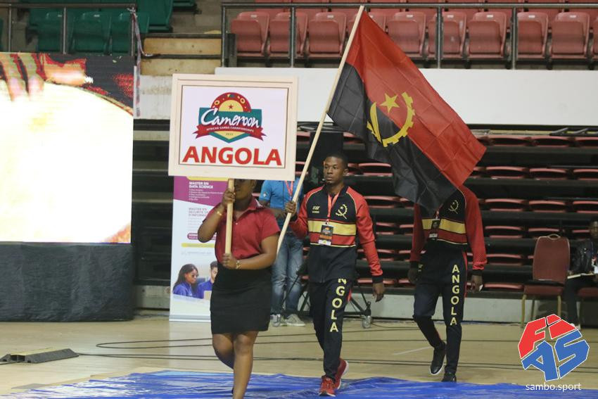 Angola is one of the members of the African Sambo Confederation, and Eduardo Kano was praised for 