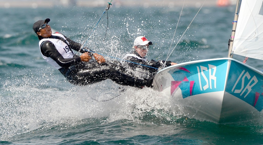Israel's women's 470 sailing team Gil Cohen, pictured, and Nina Amir secured their place at Rio 2016 during the recent Trofeo Princesa Sofía in the Bay of Palma in Spain ©Getty Images 