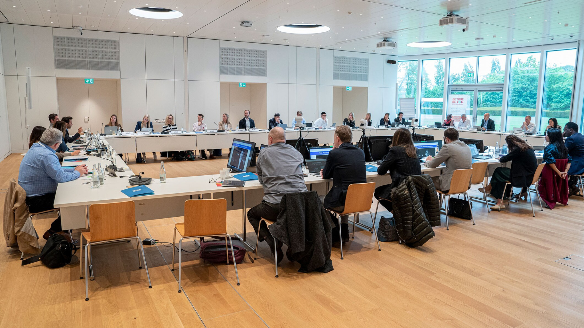 A total of 37 International Federations were represented at the recent workshop held in Lausanne by the the Olympic Movement Unit on the Prevention of the Manipulation of Competitions ©IOC