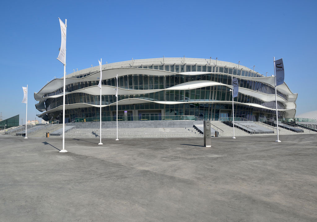 Baku is set to stage the 2027 FIG Rhythmic Gymnastics World Championships at the National Gymnastics Arena ©National Gymnastics Arena