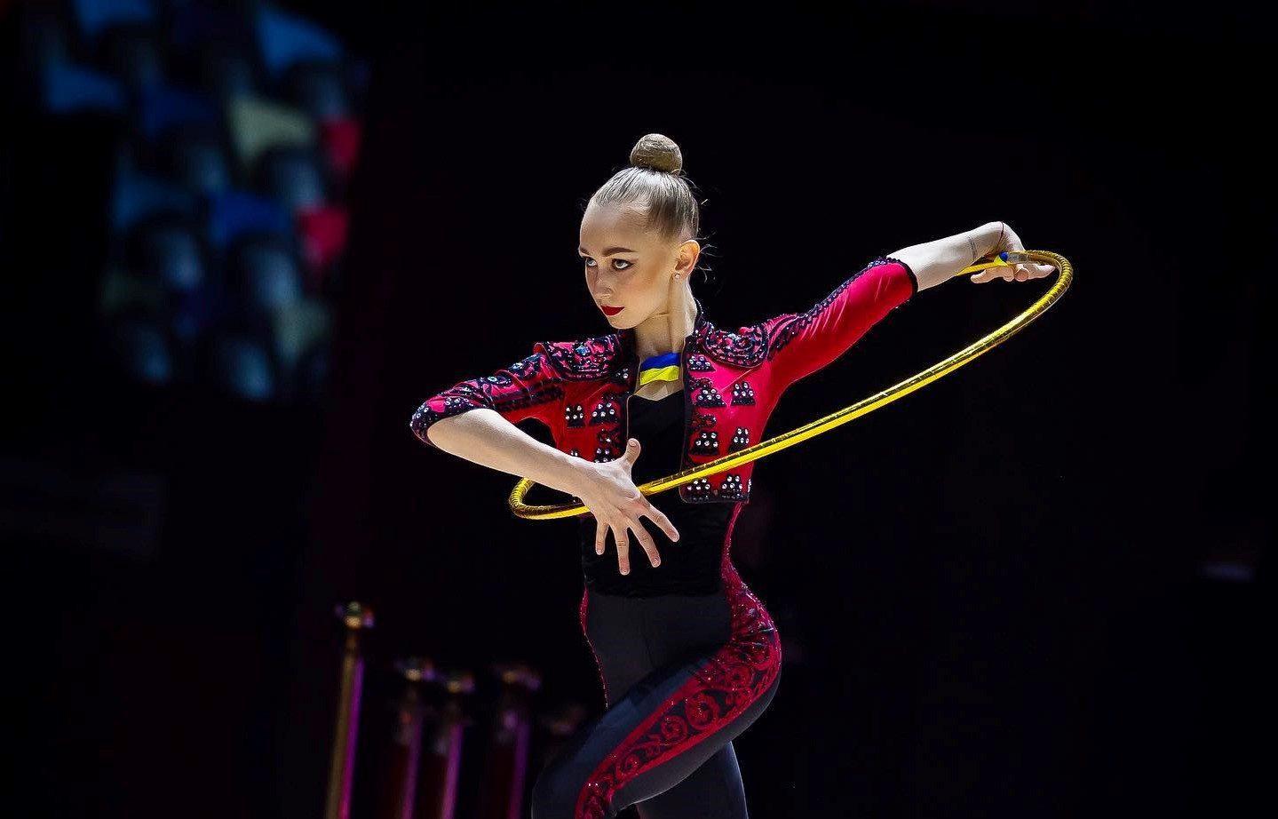Ukrainian Onopriienko tops hoop qualifier at European Rhythmic Gymnastics Championships 