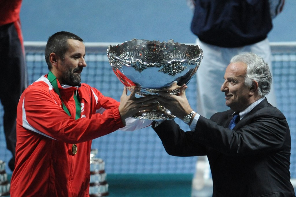 Italian Francesco Ricci Bitti was President of the International Tennis Federation between 1999 and 2015 ©Getty Images