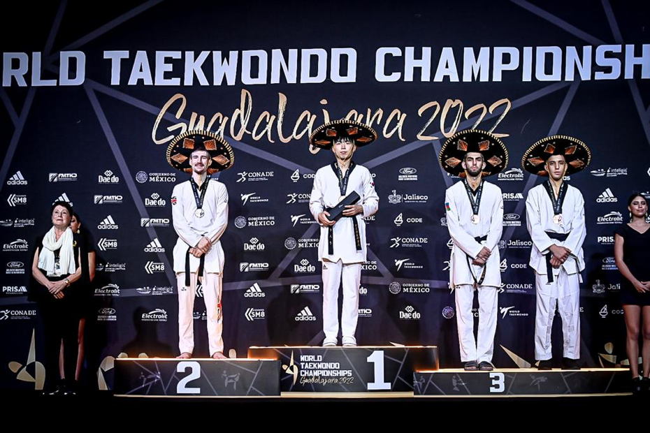 Reza Kalhor won bronze at the World Championships in Guadalajara last year ©World Taekwondo