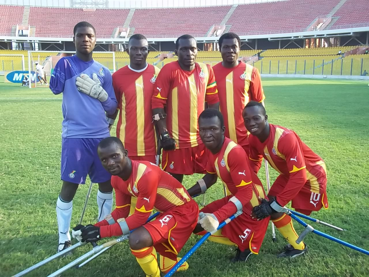 Ghana's amputee football team has had its ban lifted and now can participate in the African Para Games in Accra ©Ghana Amputee Football