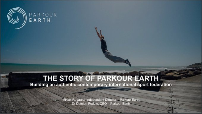 Parkour Earth claim to be the worldwide governing body for the sport and had urged IOC members to block it being added to the Olympic programme for Tokyo 2020 ©Parkour Earth