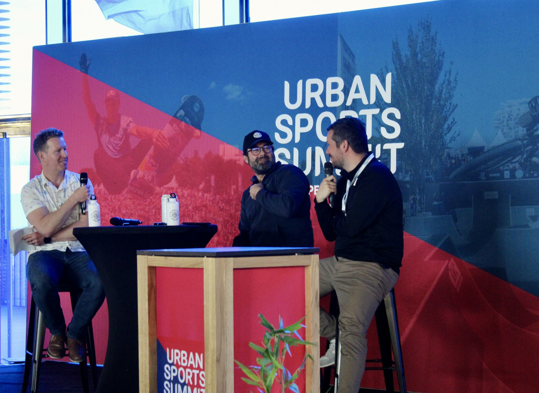 The first session focused on branded content, specifically authenticity and marketing, within the urban sports sphere ©Hurricane-UrbanSportsSummit