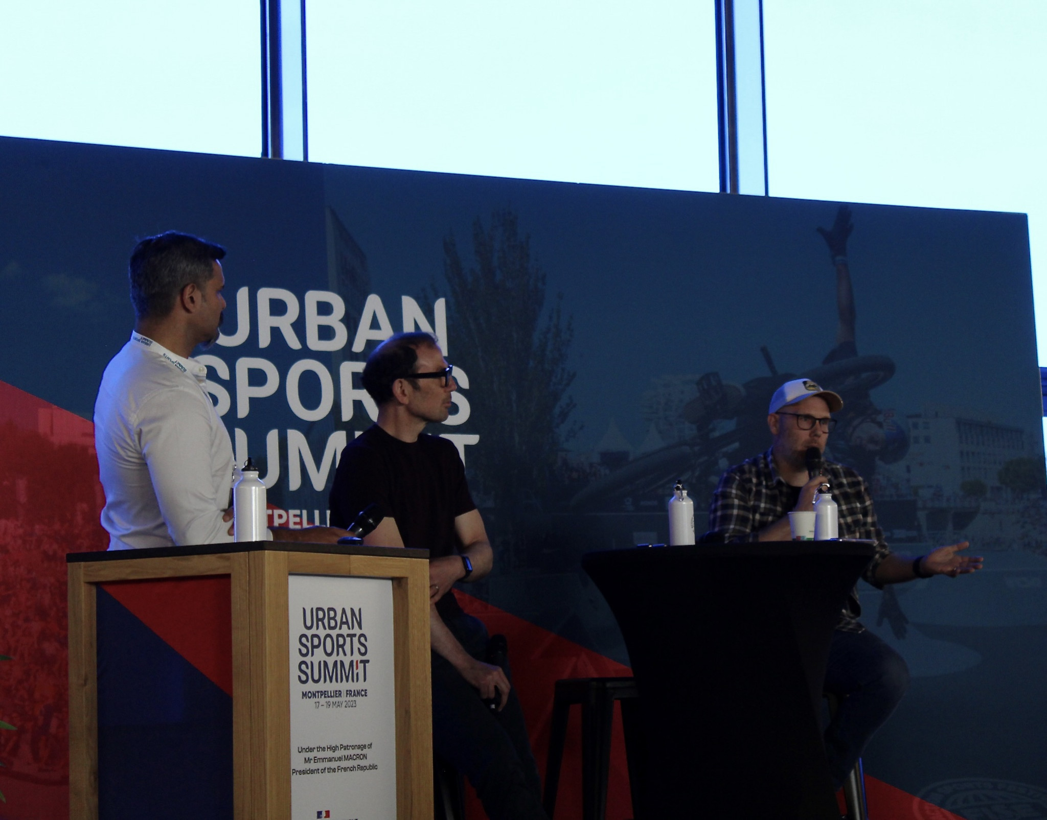 Panellists set about on myth-busting aspects of the technology, which have been utilised by the Summit's organisers as all attendees received a free NFT ©Hurricane-UrbanSportsSummit